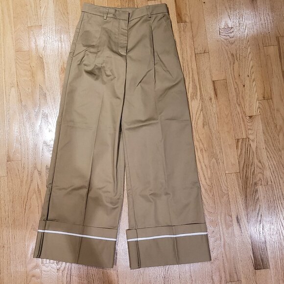 NWT Oval Square Riots Wide Pants Trousers Size S (28"-30") Original $226 - Picture 3 of 16